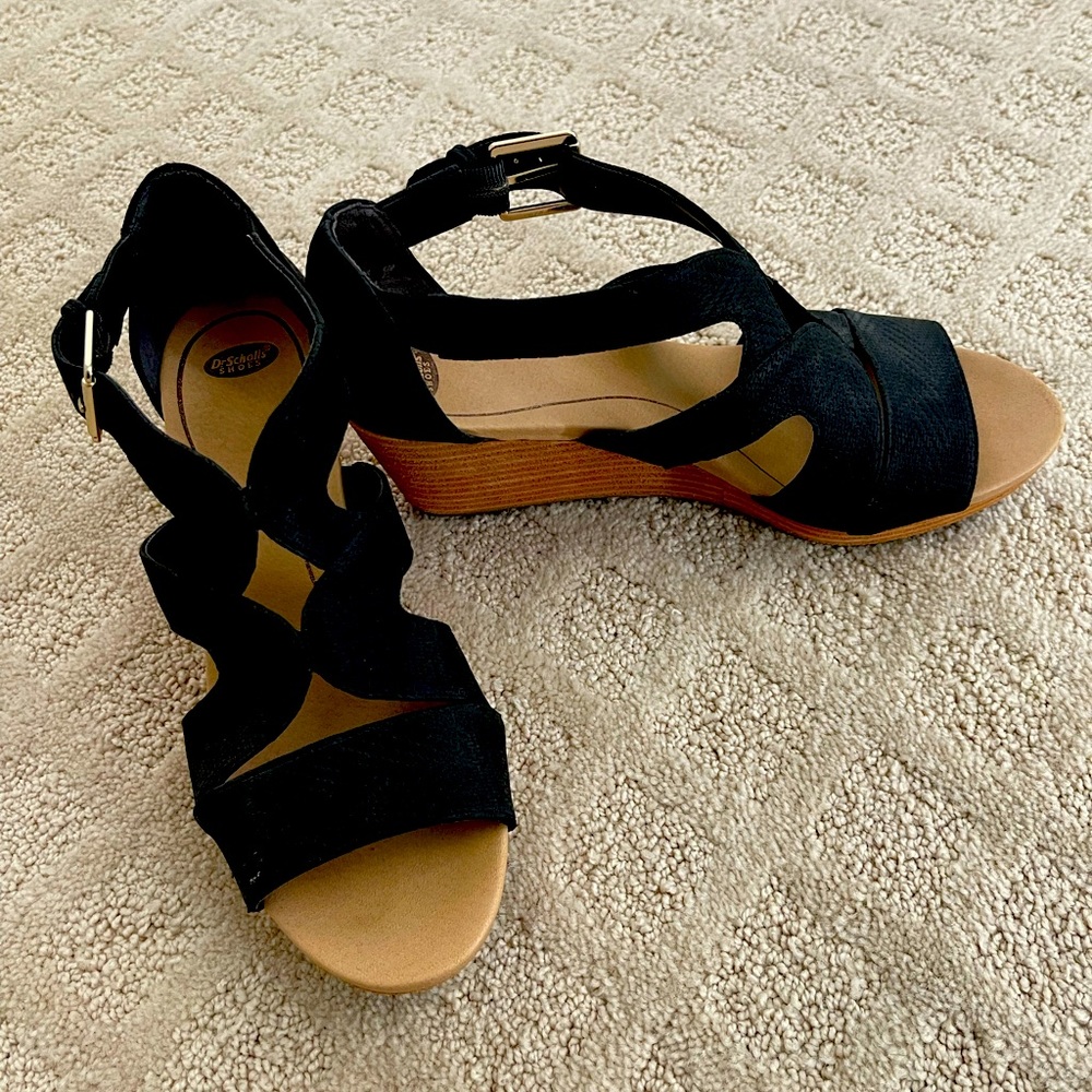 Dr Scholls wedge sandal 8